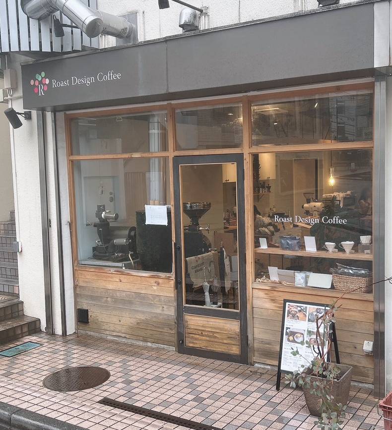 Roast Design Coffee本店外観